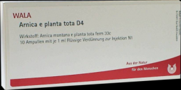 ARNICA E Planta tota D 4 Ampullen 10X1 ml