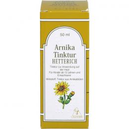 ARNIKA TINKTUR Hetterich 50 ml