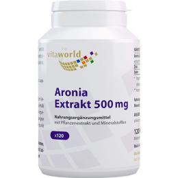 ARONIA EXTRAKT 500 mg Kapseln 120 St. (88 g)