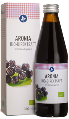 ARONIASAFT 100% Bio Direktsaft 330 ml