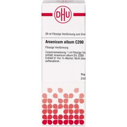 ARSENICUM ALBUM C 200 Dilution 20 ml