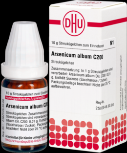 ARSENICUM ALBUM C 200 Globuli 10 g