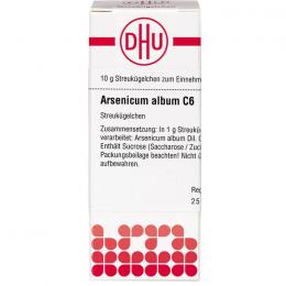 ARSENICUM ALBUM C 6 Globuli 10 g