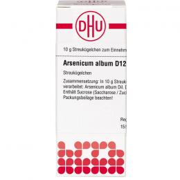 ARSENICUM ALBUM D 12 Globuli 10 g