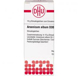 ARSENICUM ALBUM D 30 Globuli 10 g