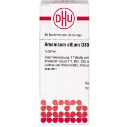 ARSENICUM ALBUM D 30 Tabletten 80 St.