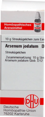 ARSENUM JODATUM D 12 Globuli 10 g