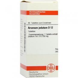 ARSENUM JODATUM D 12 Tabletten 80 St