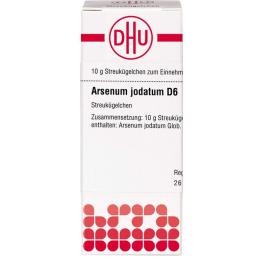 ARSENUM JODATUM D 6 Globuli 10 g