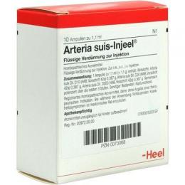 ARTERIA SUIS Injeel Ampullen 10 St