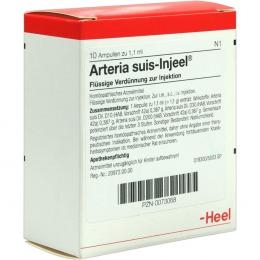 Ein aktuelles Angebot für ARTERIA SUIS Injeel Ampullen 10 St Ampullen Homöopathische Einzelmittel - jetzt kaufen, Marke Biologische Heilmittel Heel GmbH.