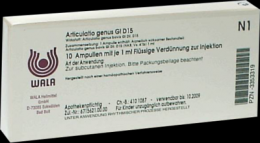 ARTICULATIO genus GL D 15 Ampullen 10X1 ml