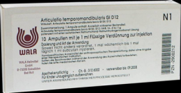 ARTICULATIO temporomandibularis GL D 12 Ampullen 10X1 ml