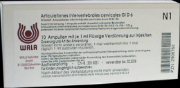 ARTICULATIONES intervertebral.cerv.GL D 6 Ampullen 10X1 ml