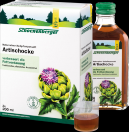 ARTISCHOCKENSAFT Schoenenberger 3X200 ml