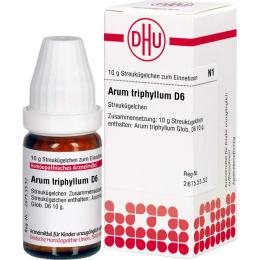 ARUM TRIPHYLLUM D 6 Globuli 10 g
