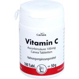 ASCORBINSÄURE 100 mg Canea Tabletten 100 St.