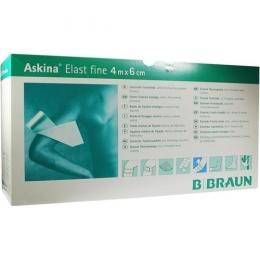 ASKINA Elast Fine Binde 6 cmx4 m lose 100 St.