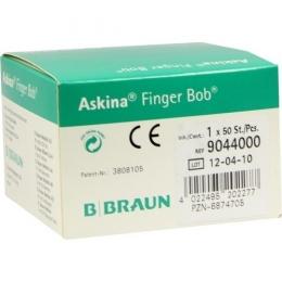 ASKINA Finger Bob weiß 50 St.