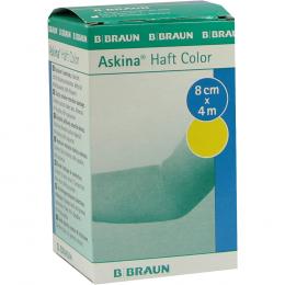 Ein aktuelles Angebot für ASKINA Haftbinde Color 8 cmx4 m gelb 1 St Binden Verbandsmaterial - jetzt kaufen, Marke B. Braun Melsungen AG.