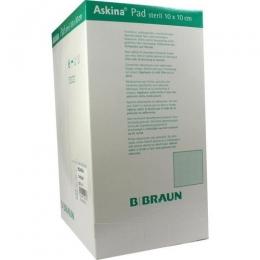 ASKINA Pad Wundauflage 10x10 cm nicht haftend 100 St.