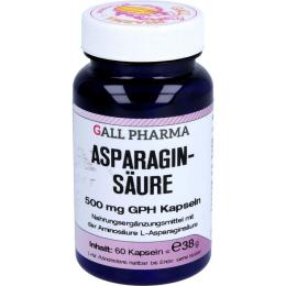 ASPARAGINSÄURE 500 mg GPH Kapseln 60 St. (38 g)