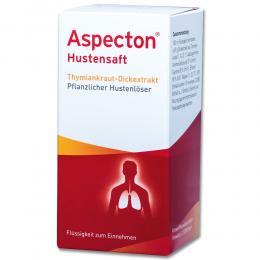 Ein aktuelles Angebot für ASPECTON Hustensaft 200 ml Saft Hustenlöser - jetzt kaufen, Marke Hermes Arzneimittel GmbH.