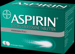 ASPIRIN 500 mg berzogene Tabletten 80 St