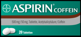 ASPIRIN Coffein Tabletten 20 St