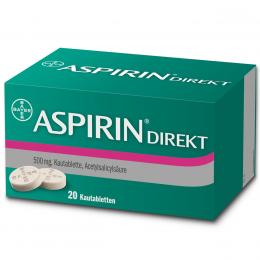 Aspirin Direkt Kautabletten 20 St Kautabletten