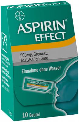 Ein aktuelles Angebot für Aspirin Effect Granulat 10 St Granulat Kopfschmerzen & Migräne - jetzt kaufen, Marke Bayer Vital GmbH Geschäftsbereich Selbstmedikation.
