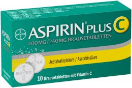 Aspirin Plus C 10 St Brausetabletten