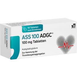 ASS 100 ADGC 100 mg Tabletten 50 St.