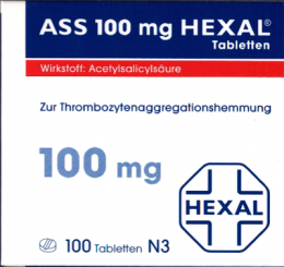 ASS 100 HEXAL Tabletten 100 St