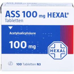 ASS 100 mg HEXAL Tabletten 100 St.
