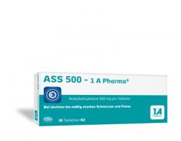 ASS 500-1A Pharma Tabletten 30 St