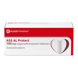 Ein aktuelles Angebot für ASS AL Protect 100 mg magensaftressistente Tabletten 50 St Tabletten magensaftresistent Blutverdünnung - jetzt kaufen, Marke ALIUD Pharma GmbH.