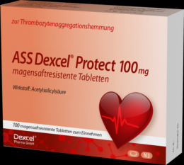 ASS Dexcel Protect 100 mg magensaftres.Tabletten 100 St