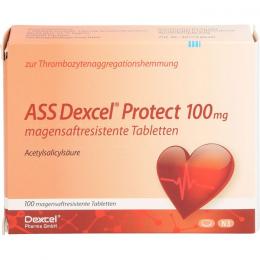 ASS Dexcel Protect 100 mg magensaftres.Tabletten 100 St.