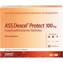 ASS Dexcel Protect 100 mg magensaftres.Tabletten 50 St.
