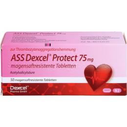 ASS Dexcel Protect 75 mg magensaftres.Tabletten 50 St.