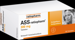 ASS-ratiopharm 300 mg Tabletten 100 St