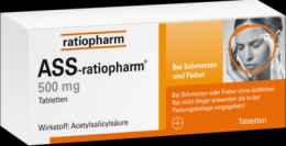 ASS-ratiopharm 500 mg Tabletten 50 St