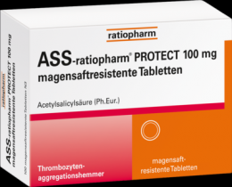 ASS-ratiopharm PROTECT 100 mg magensaftr.Tabletten 50 St