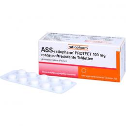 ASS-ratiopharm PROTECT 100 mg magensaftr.Tabletten 50 St.