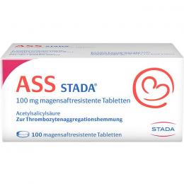 ASS STADA 100 mg magensaftresistente Tabletten 100 St.