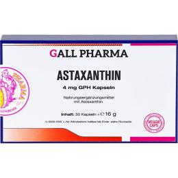 ASTAXANTHIN 4 mg GPH Kapseln 30 St. (17 g)