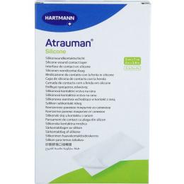 ATRAUMAN Silicone steril 5x7 cm Kompressen 5 St.