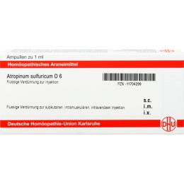 ATROPINUM SULFURICUM D 6 Ampullen 8 ml