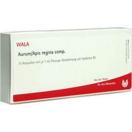 Ein aktuelles Angebot für AURUM/APIS regina comp.Ampullen 10 X 1 ml Ampullen Homöopathische Komplexmittel - jetzt kaufen, Marke WALA Heilmittel GmbH.